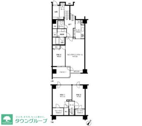 参宮橋マンションの物件間取画像